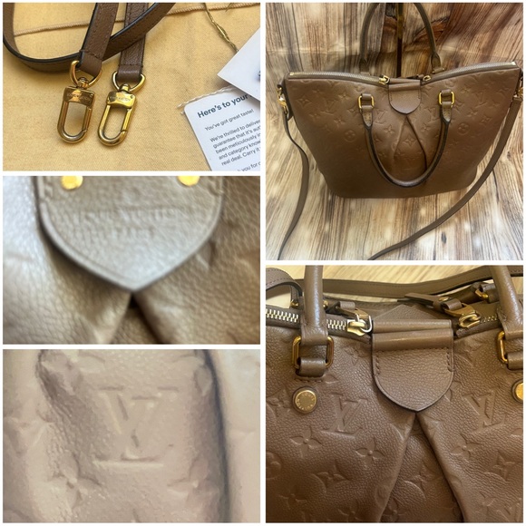 Louis Vuitton Mazarine Empreinte MM Taupe - Picture 4 of 10